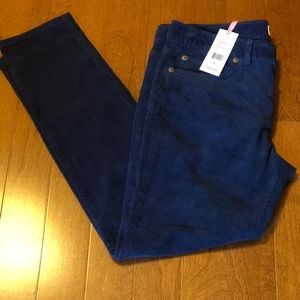 NWT Vineyard Vines navy 5 pocket cords sz 8